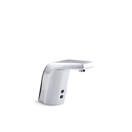 Kohler Sculpted Touchless Single-Hole Lavatory Faucet With Insight Sensor And Temperature Mixer 7515-SATA-CP